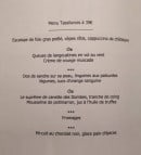 Carte et menu de L'Horloge Gourmande à Tassin la Demi Lune — Le menu tassilunoi