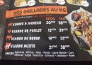 Menu Brother grillade - Des grillades