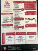 Menu Wosu - La carte