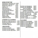 Carte et menu de Le Quai d'Asie à Neuville sur Saone — Hors d'œuvre, crevettes et calamar,...