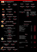 Menu Sushi K - salmos rolls, sasimis, riz tartes et poks bowls,...