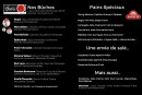 Menu Henri B. - La carte