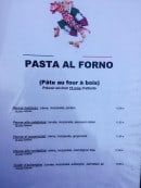 Carte et menu de Il fornello à Caluire et Cuire — Les pâtes au four