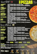 Menu Mix food - Les pizzas