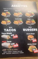 Carte et menu de Hilal kebab à Meyzieu — Assiettes, tacos...