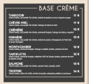 Menu Allora Pizza - PIZZA BASE CREME