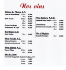 Carte et menu de Pizzeria Sauveur à Saint Symphorien d'Ozon — boissons