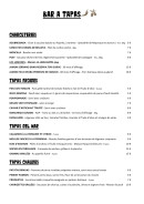 Menu La Cantina - Les charcuteries, tapas froides, ...