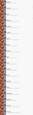 Carte et menu de House Pizzas à Civrieux d'Azergues — Les pizzas base tomate (suite)