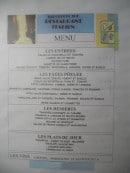 Carte et menu de Sapori del sud à Civrieux d'Azergues — Le menu