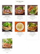 Carte et menu de Pizzeria le Sablier à Villefranche sur Saone — Les crêpes salées