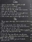 Carte et menu de La haut sur la colline à Saint Cyr Au Mont d'Or — Les entrées et plats