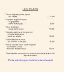 Menu Le petit meunier - Les plats à emporter: les plats