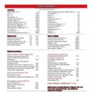 Menu Bistro Gusto - Les alcools et vins