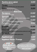Carte et menu de Le Rencard de Saint-Jean à Saint Jean la Bussiere — Les pizzas suite