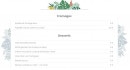 Carte et menu de La Fougassette à Saint Symphorien sur Coise — Les fromages, desserts
