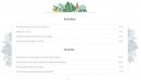Carte et menu de La Fougassette à Saint Symphorien sur Coise — Les entrées, plats