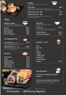 Carte et menu de Khao Thip Asie à Sainte Foy l'Argentiere — Entrées, plats, desserts,..