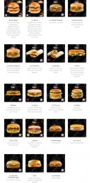 Menu Burger'S - Burgers