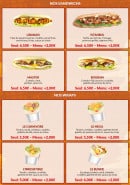 Menu Chicken & co - Les sandwiches et wraps