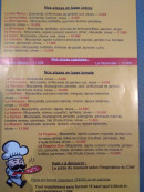 Carte et menu de La Pizza du plateau Chez Peppino à Givors — Les pizzas