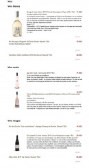 Menu Les copains d’abord - Vins