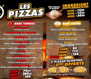 Menu Ô'Royal Givors - Les pizzas
