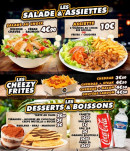 Menu Ô'Royal Givors - Les salades,  assiettes et desserts, ...