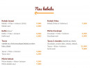 Menu Turquoise - Les kebabs
