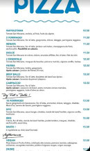 Carte et menu de Giorgio e Basta à Saint Bonnet de Mure — Pizzas