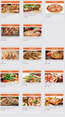 Menu Planet Pizz' - Les pizzas suite