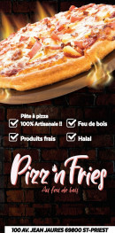 Carte et menu Pizz 'n Fries Au Feu De Bois Saint Priest