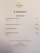 Carte et menu de Ô Pêcheur à Saint Georges de Reneins — Poissons