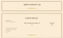 Menu La Charmette - Menu enfant et carte snack