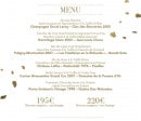 Carte et menu de La Rotonde à La Tour de Salvagny — Menus