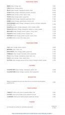 Menu Aux Menus Plaisirs - Pizzas, calzones, bruschettas,...