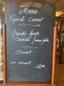 Menu Le ranch - Exemple de menu du jour