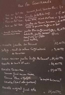 Menu L'apéro des Tontons - Extrait de la carte