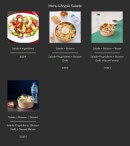 Menu L'Atypik - Menu l&amp;#039;atypik salade