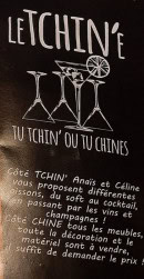 Menu Le tchin'e - Carte et menu  Le tchin&#039;e Mâcon