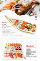 Menu Toyo Sushi - Menu toyo et plateau