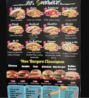 Carte et menu de Dallas Food à Chalon sur Saone — Sandwiches
