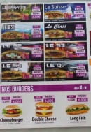 Menu Family Food - Les sandwiches et burgers