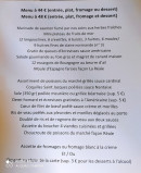 Carte et menu de La Réale à Chalon sur Saone — Menu