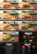 Menu Proxi food - Les tacos