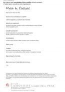 Menu Lameloise - menu de l'instant