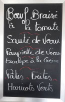 Carte et menu de Le Grand Varennes à Varennes le Grand — Les plats