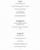 Carte et menu de Auberge des Grenouillats à Saint Maurice de Satonnay — Plats, spécialités et fromages