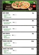 Menu La Strada Pizza - Les menus