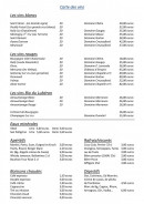 Carte et menu de L'auberge du Passe-Temps à Saint Berain Sous Sanvignes — Les vins et boissons